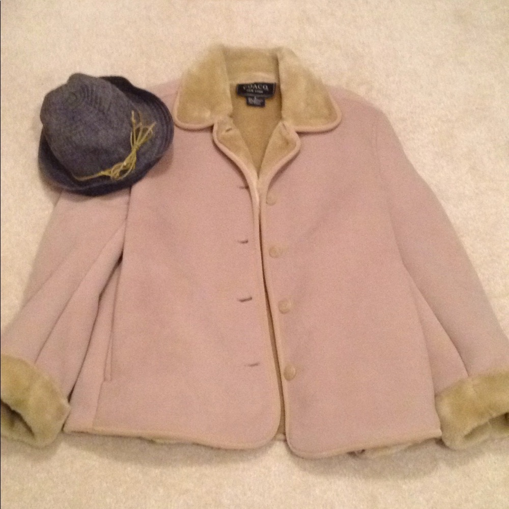 Nice coat and hat